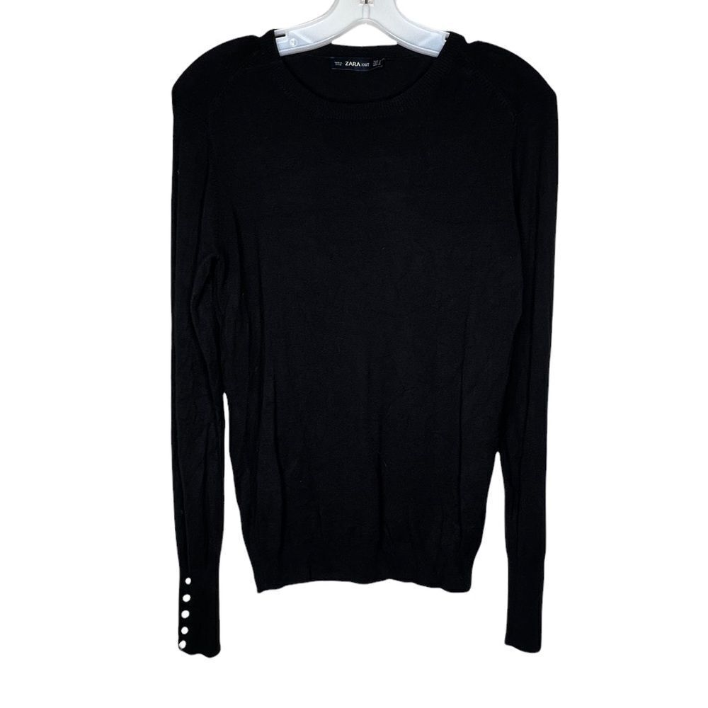 Zara Knit Black Sweater